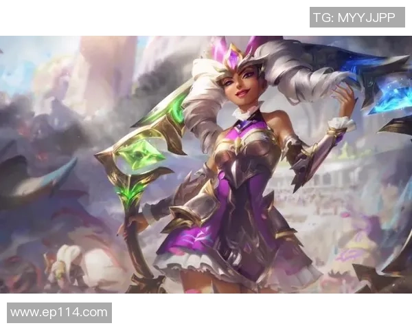 LOL女帝卡特与奇亚娜的炫彩时刻太空格温与电玩赏金的完美结合